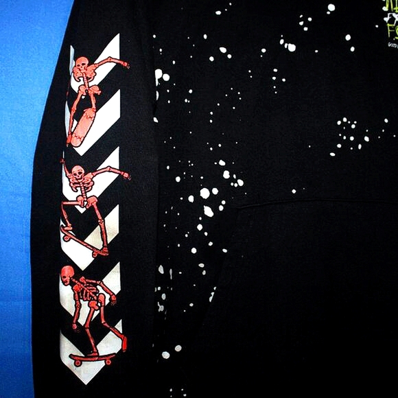 Fresh Laundry Paint Splatter Graphic Hoodie L - Picture 7 of 12